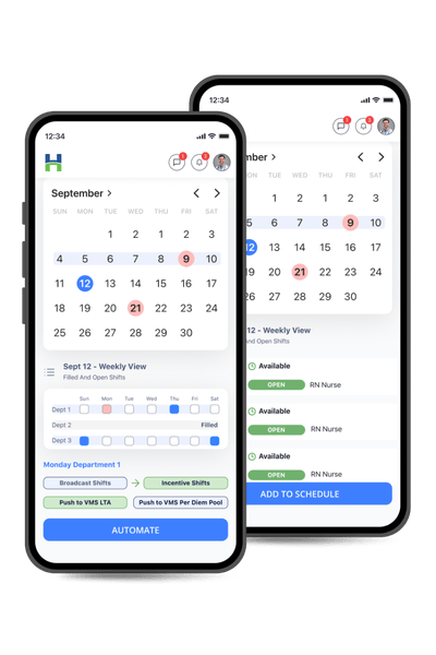Intelligent Shift Collaboration Schedule on Mobile